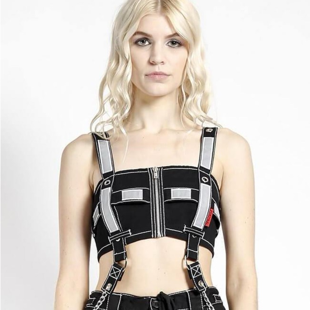 Tripp nyc reflecting crop top